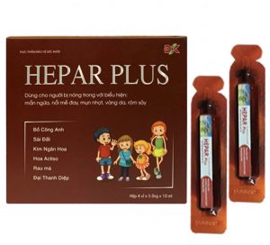 Hepar Plus hỗ trợ thanh nhiệt giải độ